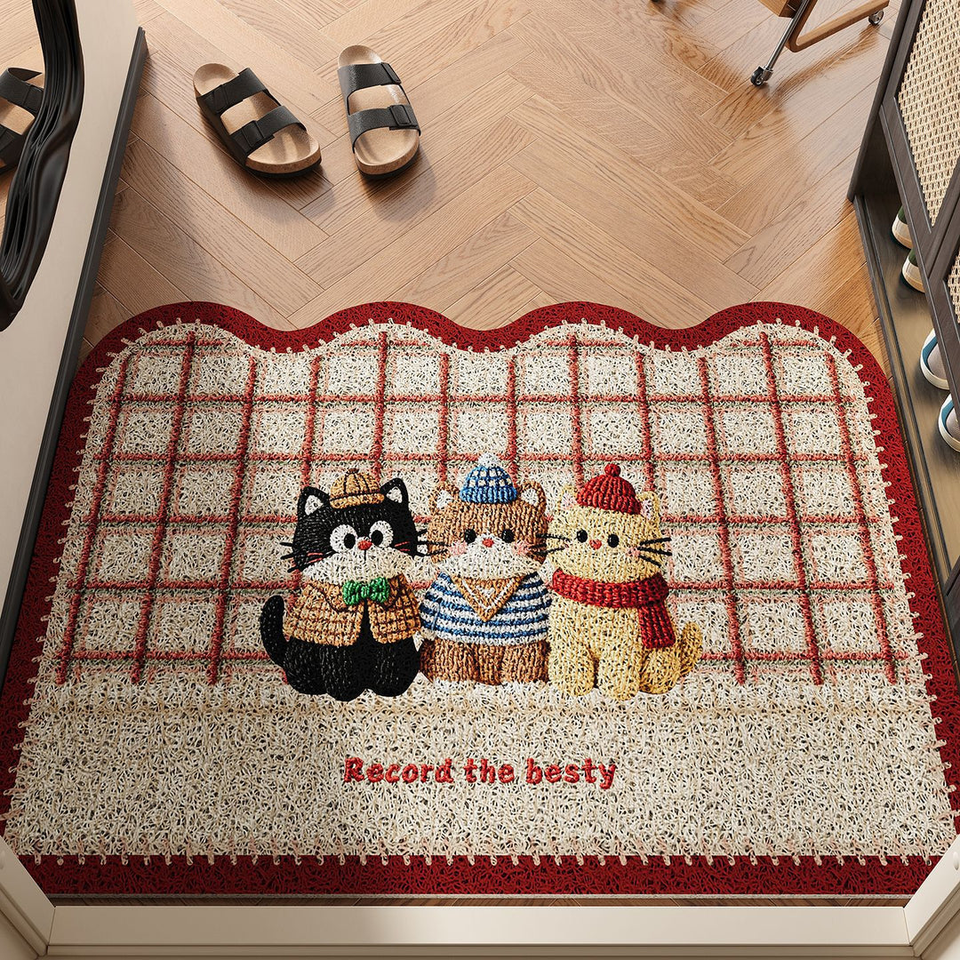 Cute Animal-Themed Entrance Mat