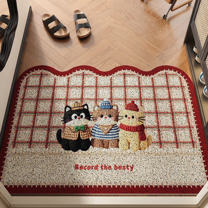 Cute Animal-Themed Entrance Mat