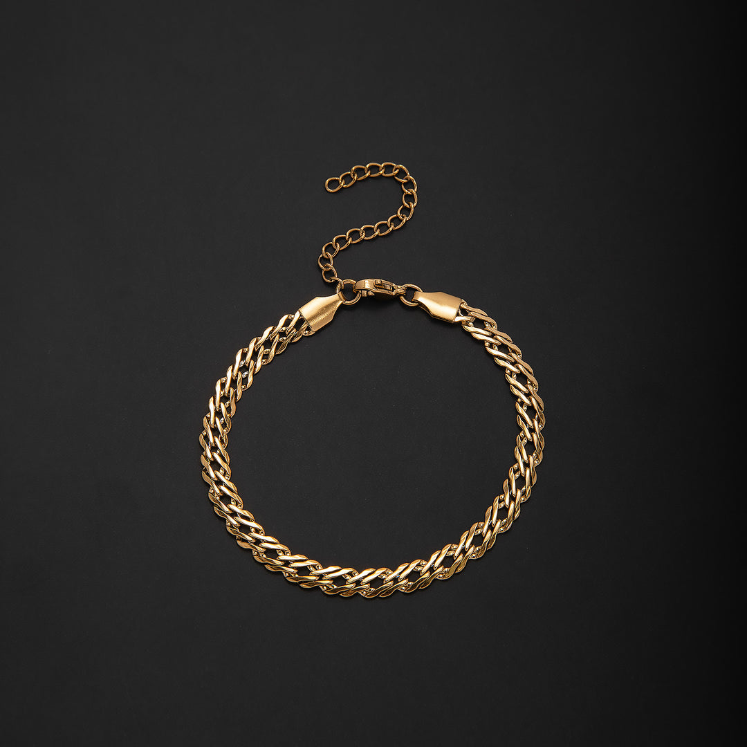 Stylish Interwoven Chain Bracelet Kalsten