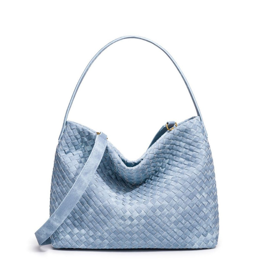 Oversized Woven Hobo Bag Kalsten