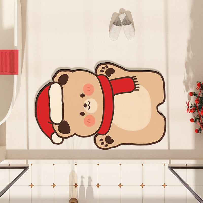 Christmas-Themed Decorative Mat