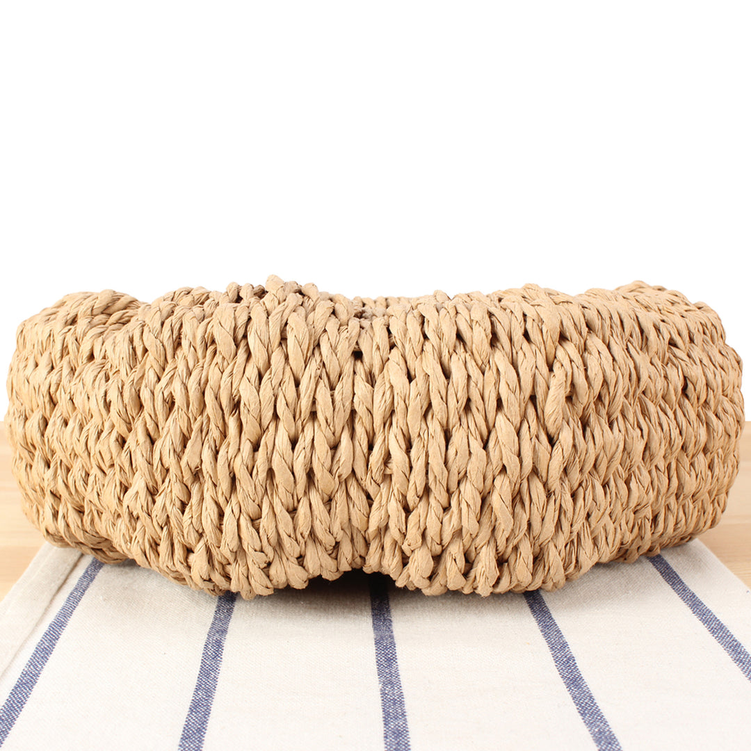 Shoulder Bag Made of Hand-Woven Basketry Kalsten