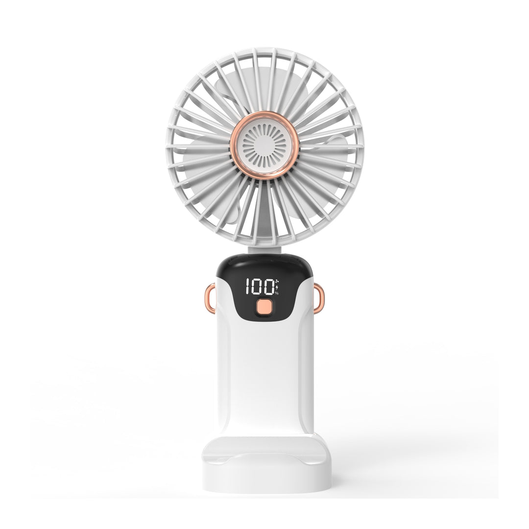 Women's Portable USB Fan with Digital Temperature Display Kalsten