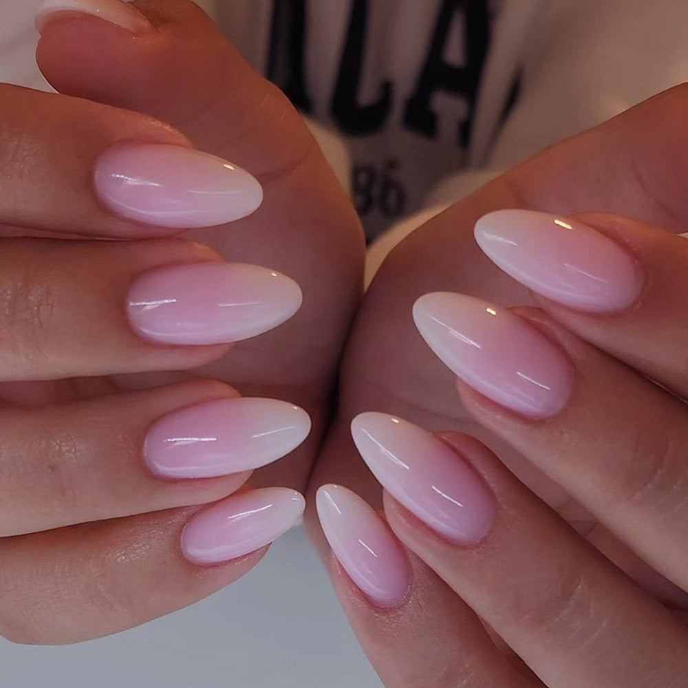 Artful Nail Extensions with Elegant Ombre Effect Kalsten