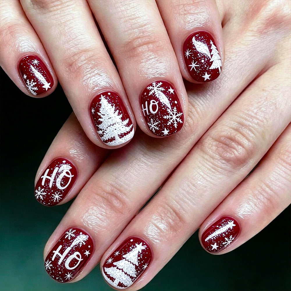 Festive Holiday-Themed Nail Art Kalsten 1787542979