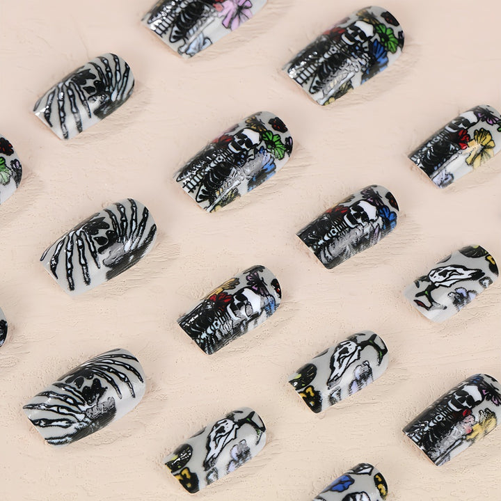 Creative Skeleton Nail Design Kalsten