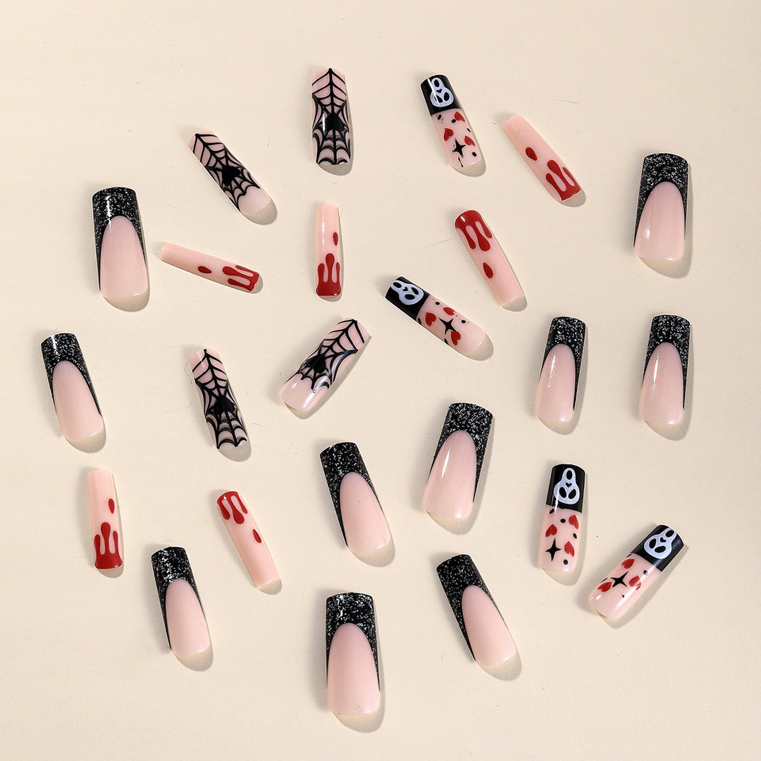 Halloween-Themed Nail Art Extensions Kalsten