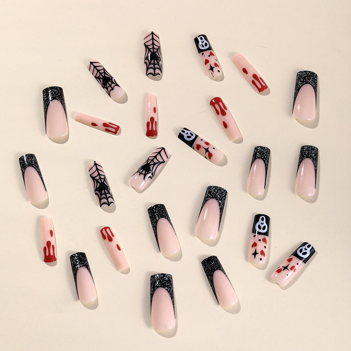 Halloween-Themed Nail Art Extensions Kalsten