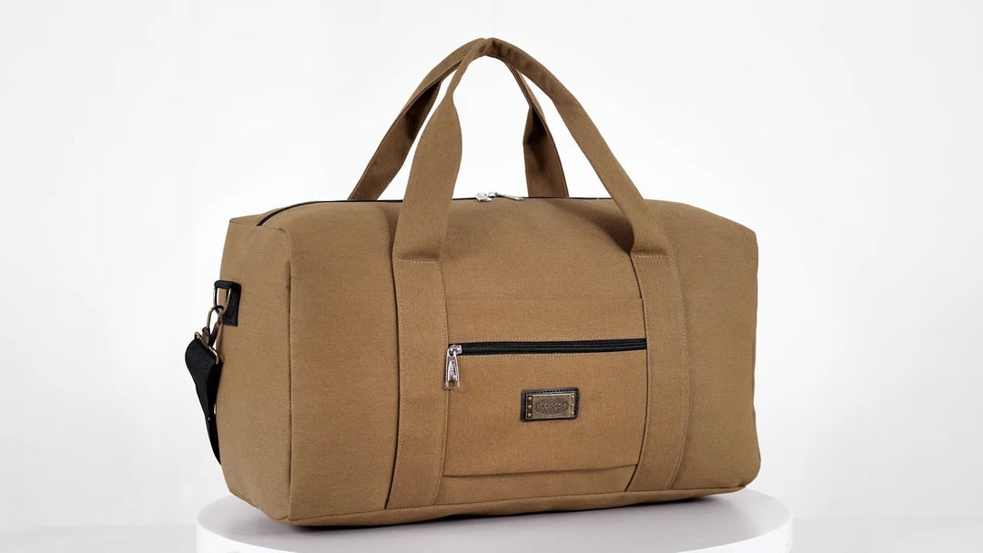 Sporty Travel Bag With Spacious Interior Compartment And Practical Exterior Pockets Kalsten