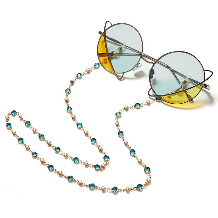 Decorative Crystal Eyewear Chain Kalsten
