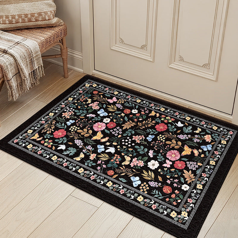 Elegant Floral Design Area Rug Kalsten
