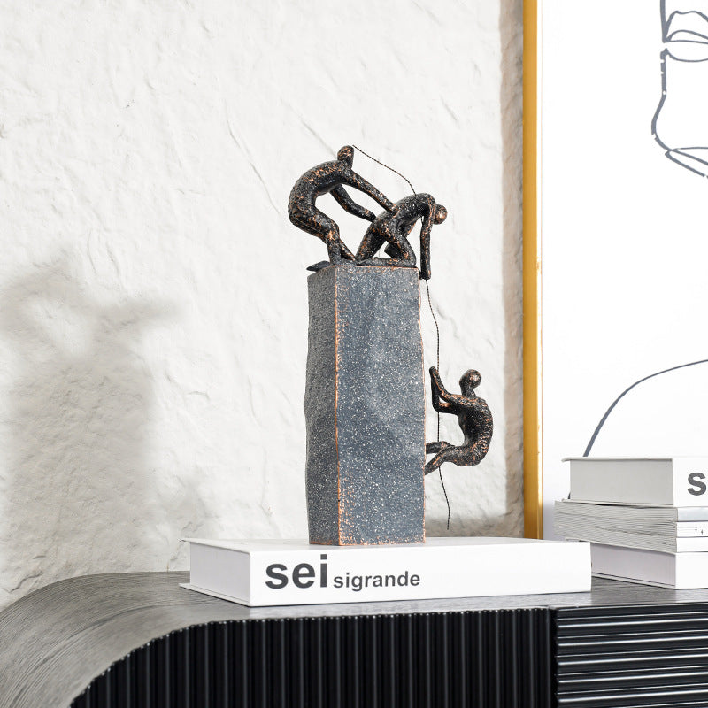 Decorative Climbing Figure