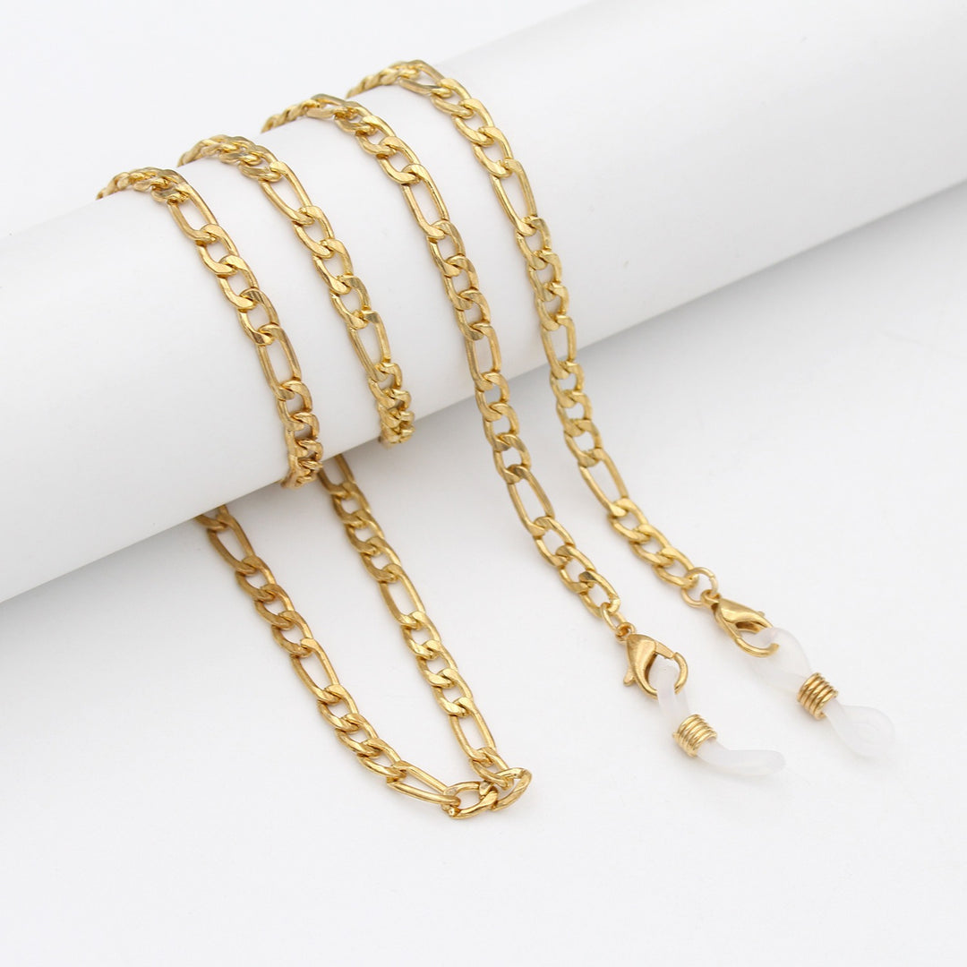 Elegant Crystal-Embellished Eyewear Chain Kalsten 1788159829