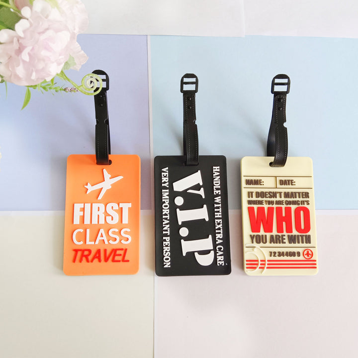 Unisex Luggage Tag with Airplane Design Kalsten