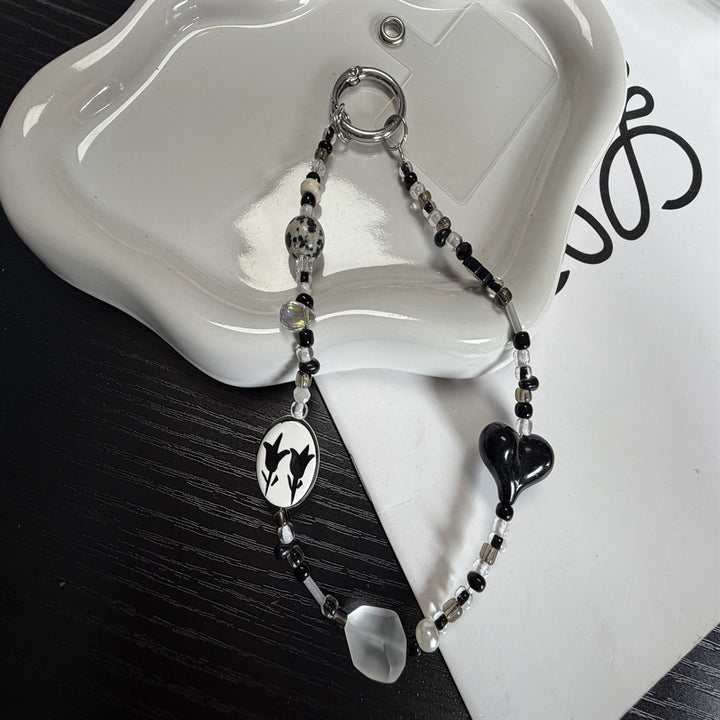 Decorative Heart Charm Keychain Kalsten 1790135766