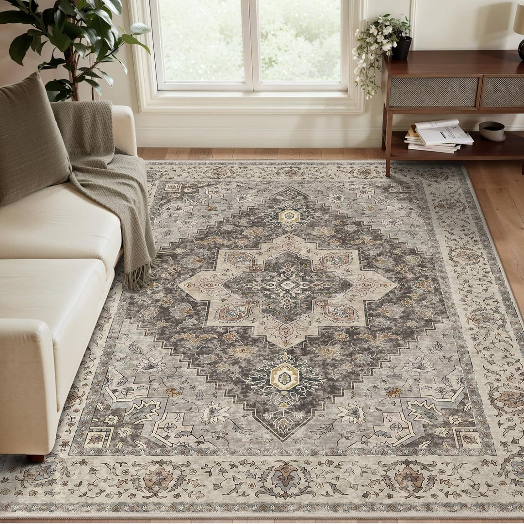 Floral Pattern Area Rug