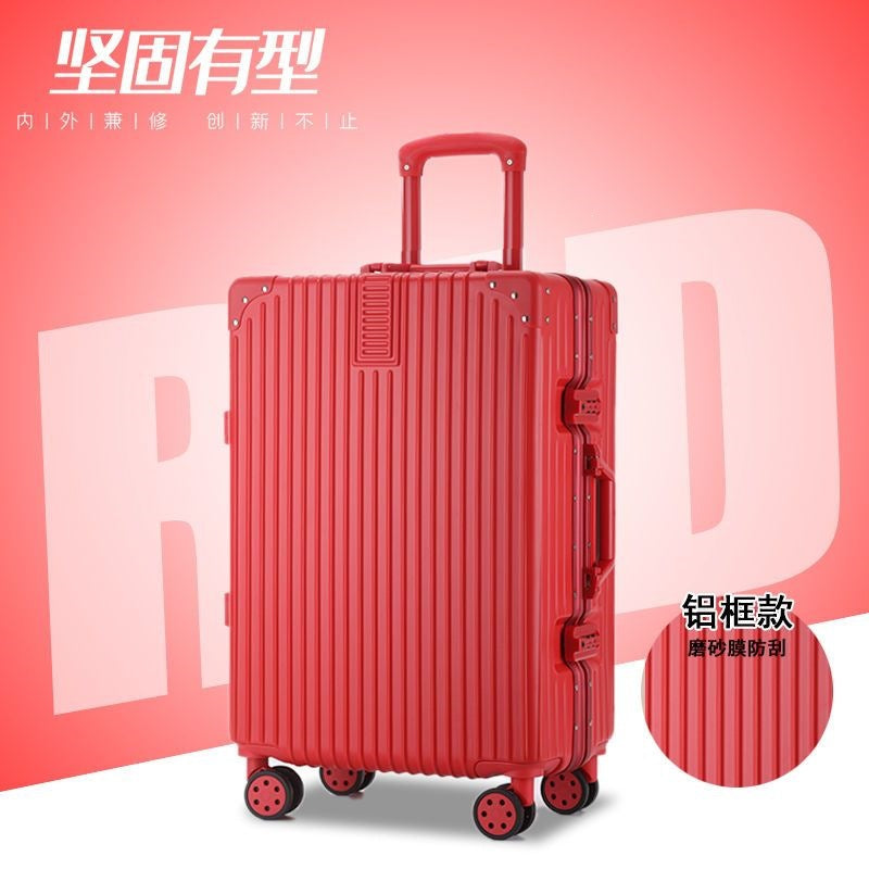 Hard-shell suitcase with 360-degree wheels and security lock Kalsten