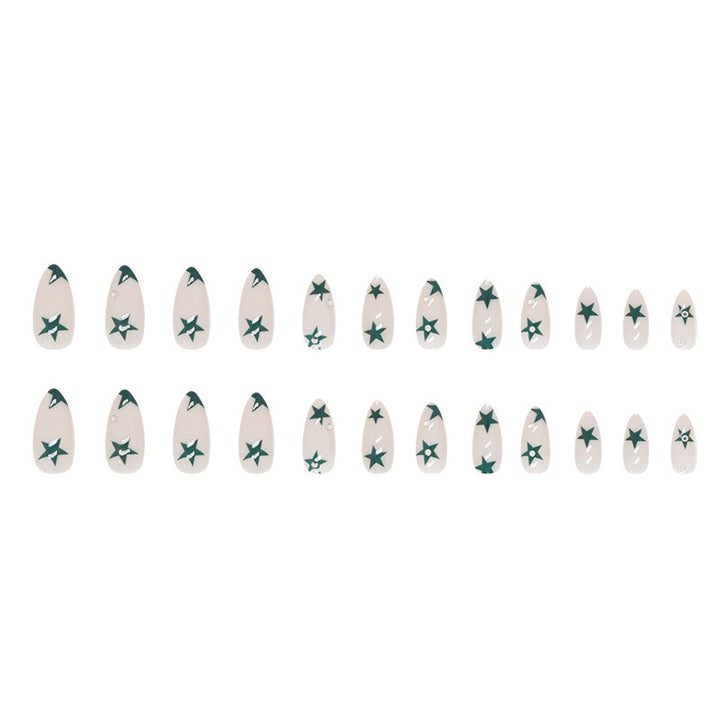 Artistic Star Design Press-On Nail Tips Kalsten
