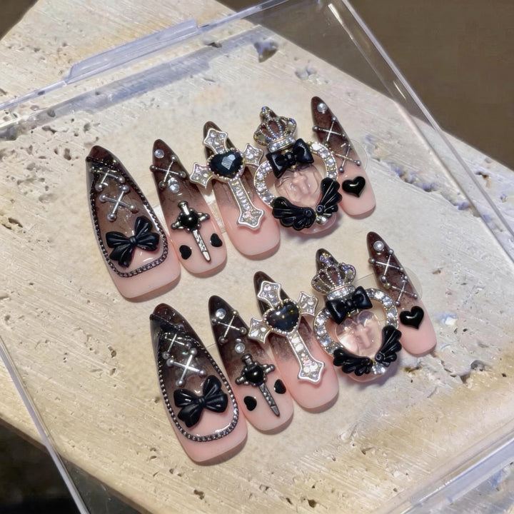 Gothic-Inspired Artistic Nail Art Tips
