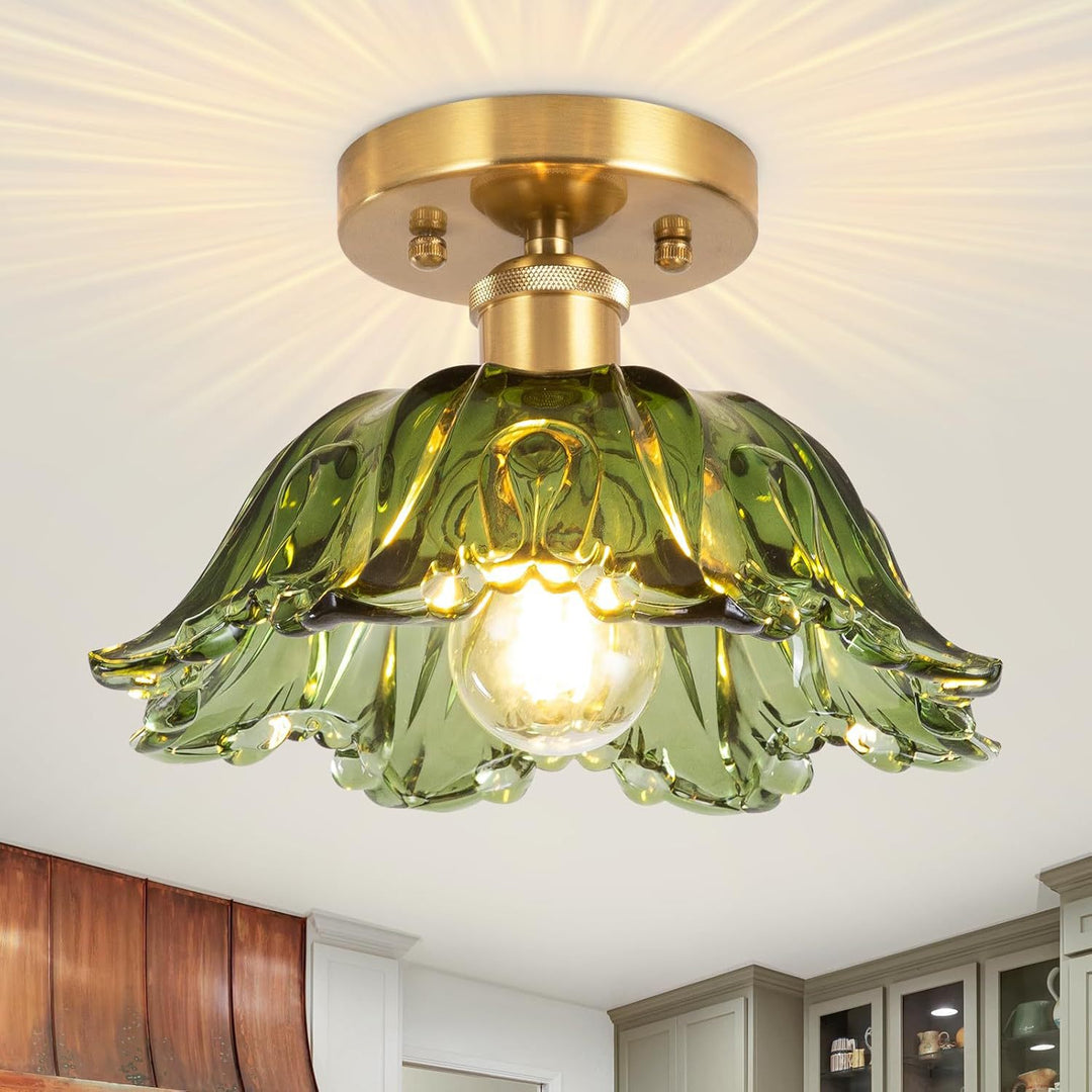 Elegant Glass Ceiling Light