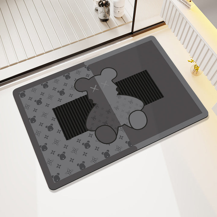 Artistic Cartoon Entrance Mat Kalsten