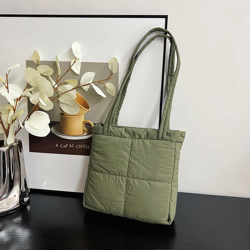 Stylish Quilted Tote Bag Kalsten