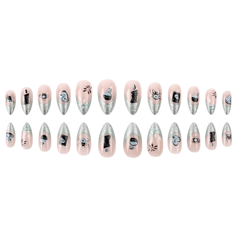 Gothic-Themed Nail Art Set Kalsten