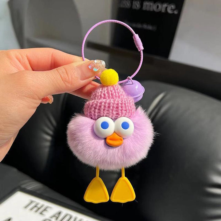 Cute Plush Duck Keychain Accessory Kalsten