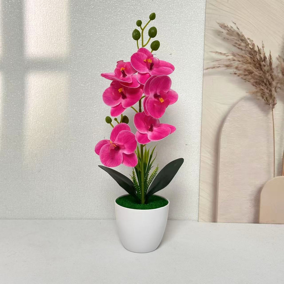 Elegant Artificial Orchid Plant for Home Decor