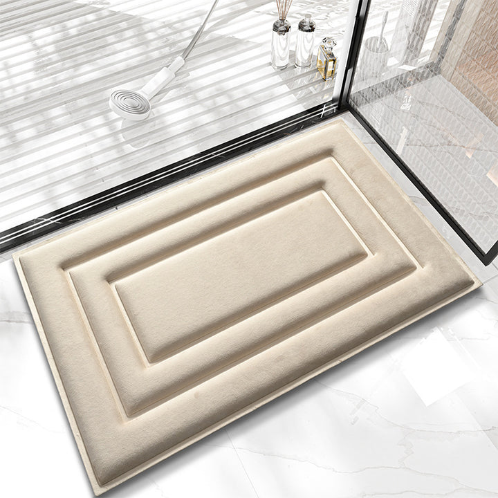 Soft Velvety Bathroom Mat Kalsten