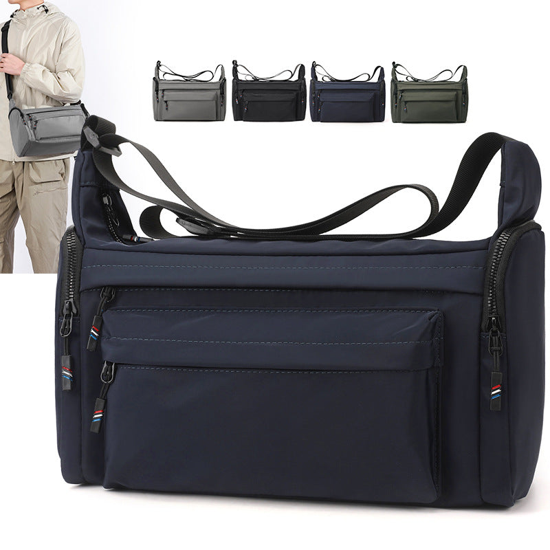 Structured Multi-Pocket Tactical Messenger Bag Kalsten