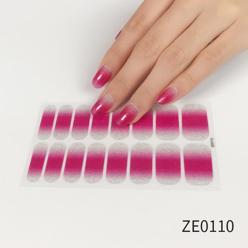 Ombre Glitter Nail Wraps