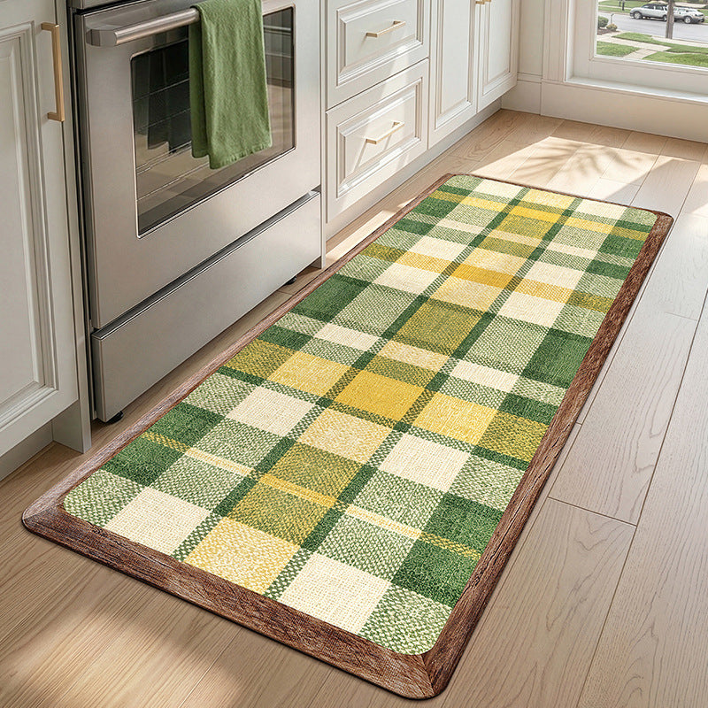 Decorative Jungle-Themed Kitchen Runner Mat Kalsten
