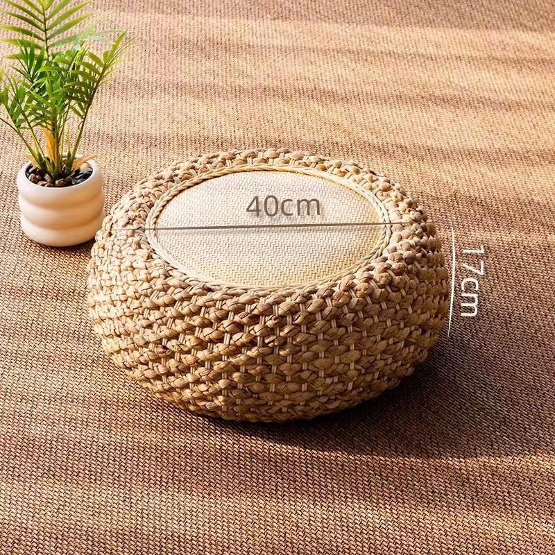 Braided Seat Pouf Kalsten
