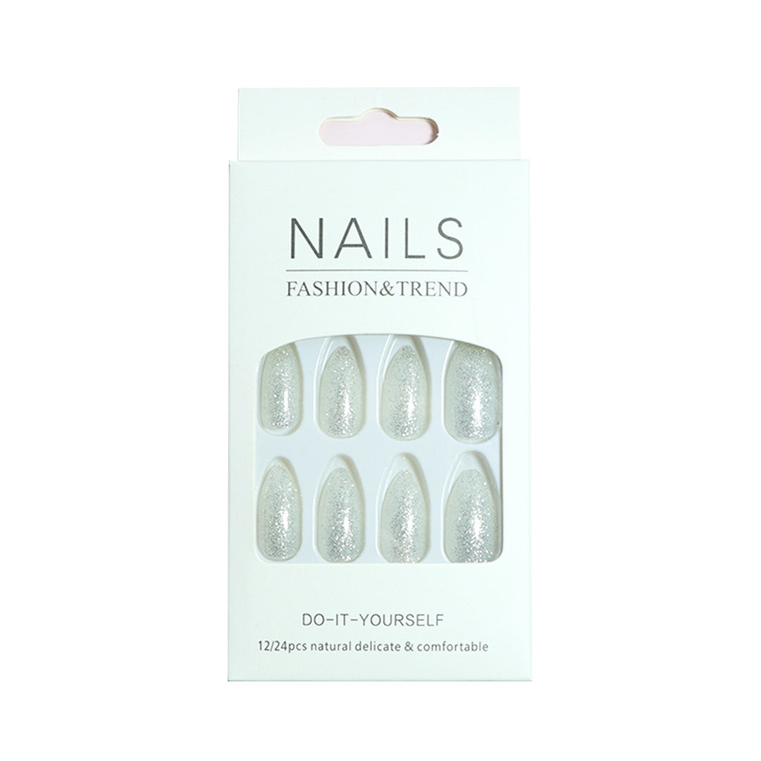 Sparkling Glamour Stiletto Press-On Nails Kalsten