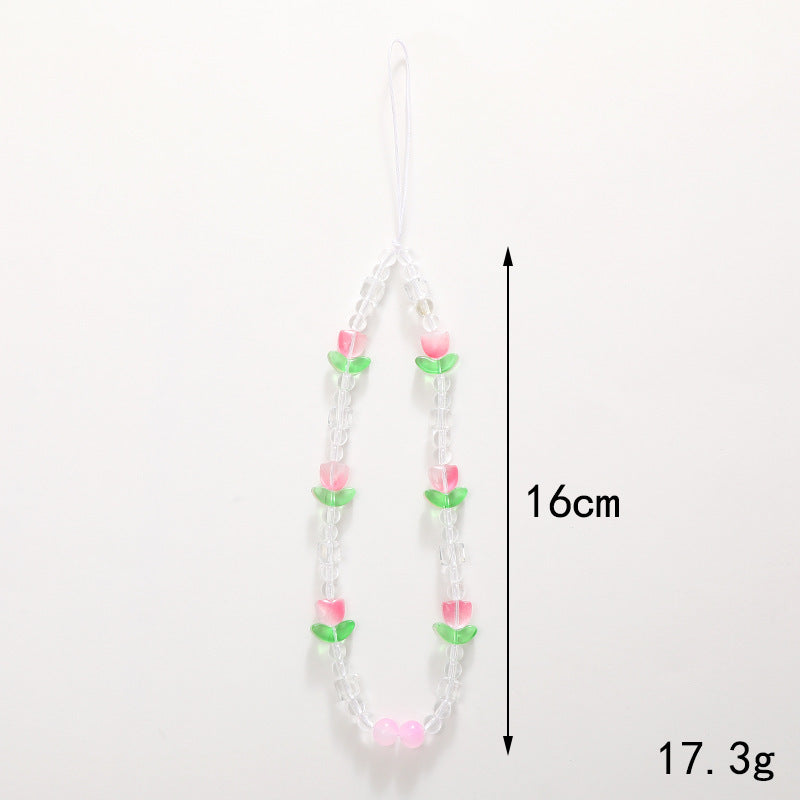 Floral Beaded Eyewear Holder Kalsten