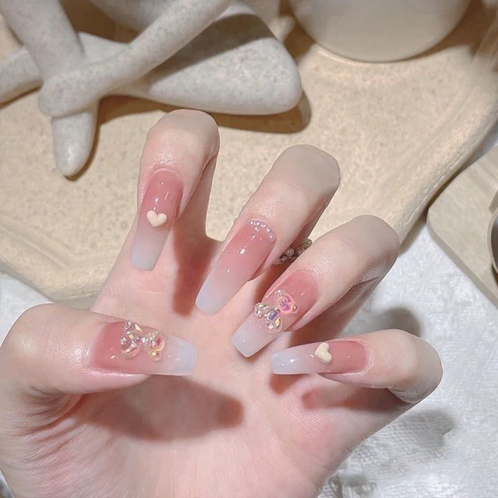 Artful Nail Art with Cute Bunny Pattern Cold Kalsten