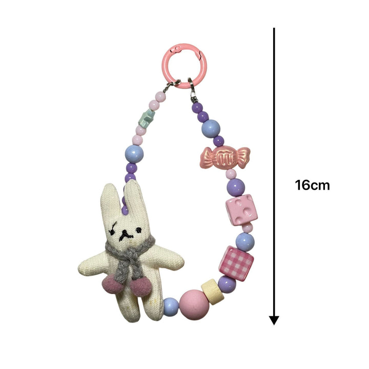 Cute Bunny-Themed Keychain Holder Kalsten
