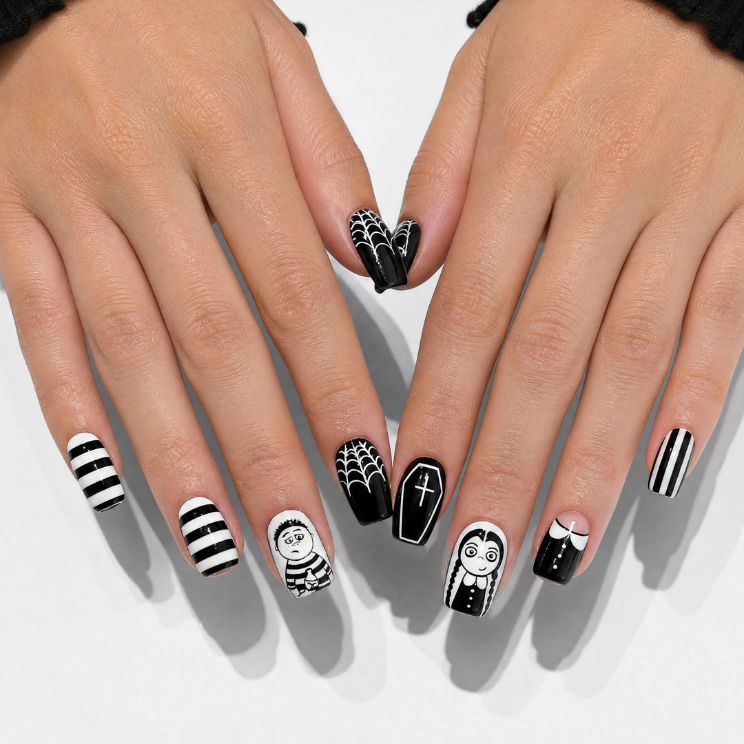 Artistic Halloween Character Nail Art Kit