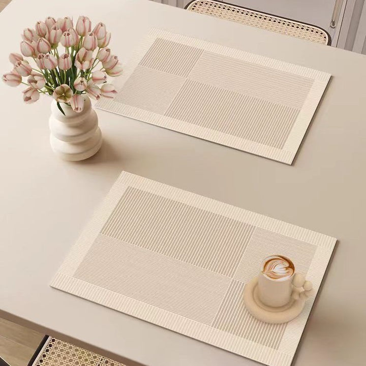 Modern Geometric Bath Mat Kalsten