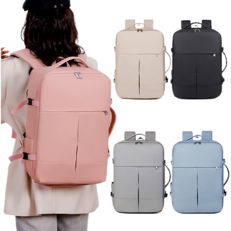 Versatile Travel Backpack with Expandable Storage