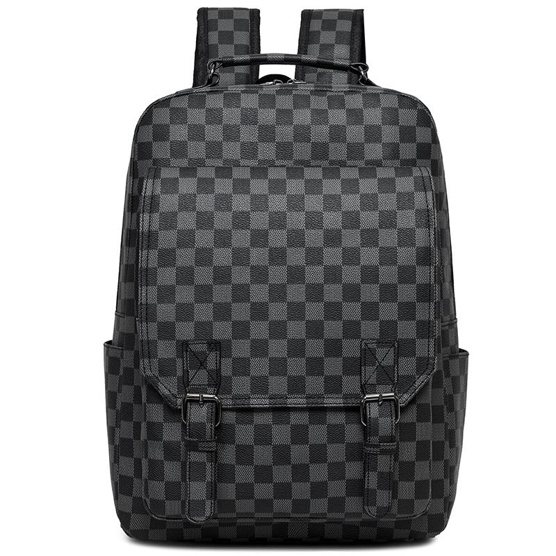 Stylish Checkerboard Laptop Backpack Kalsten
