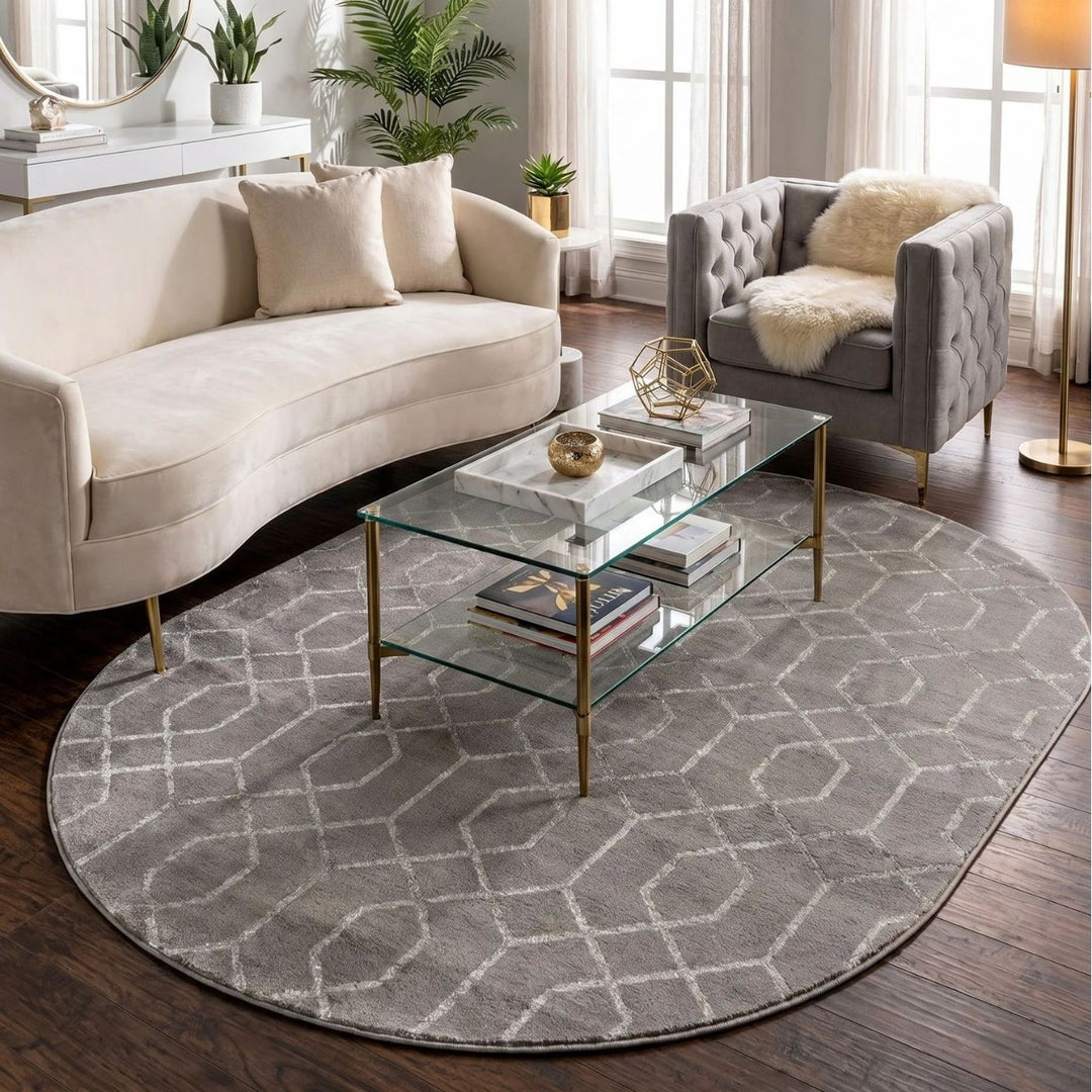 Geometric Patterned Area Rug