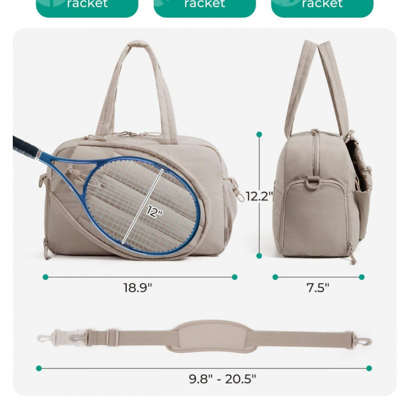 Versatile Tennis Equipment Carry Tote Kalsten