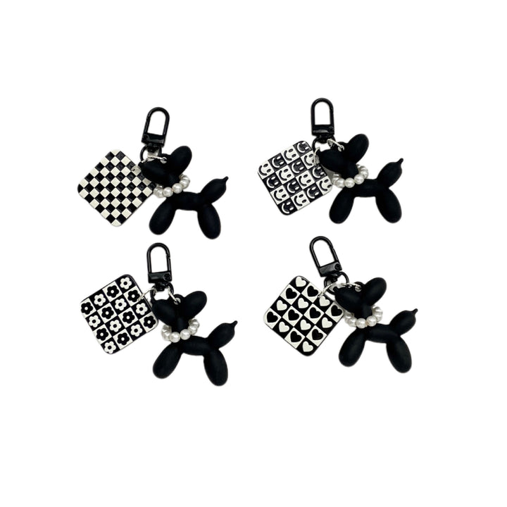 Creative Balloon Dog Charm Keychain Kalsten