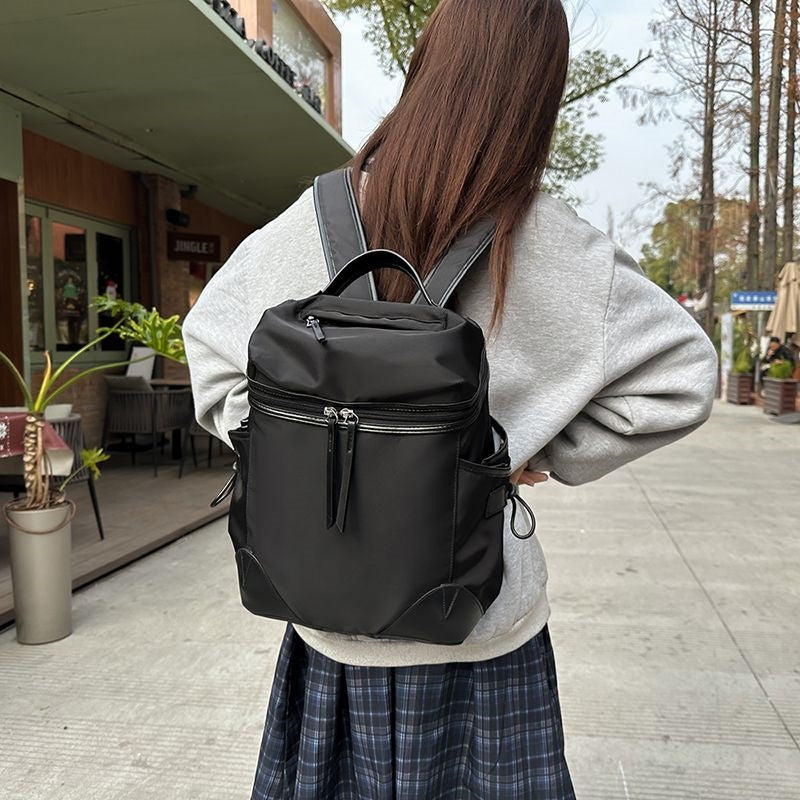 Multifunctional Backpack With Spacious Main Compartment And Side Mesh Pockets Kalsten