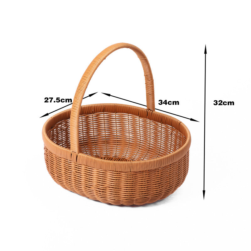 Artisan Woven Utility Basket Kalsten