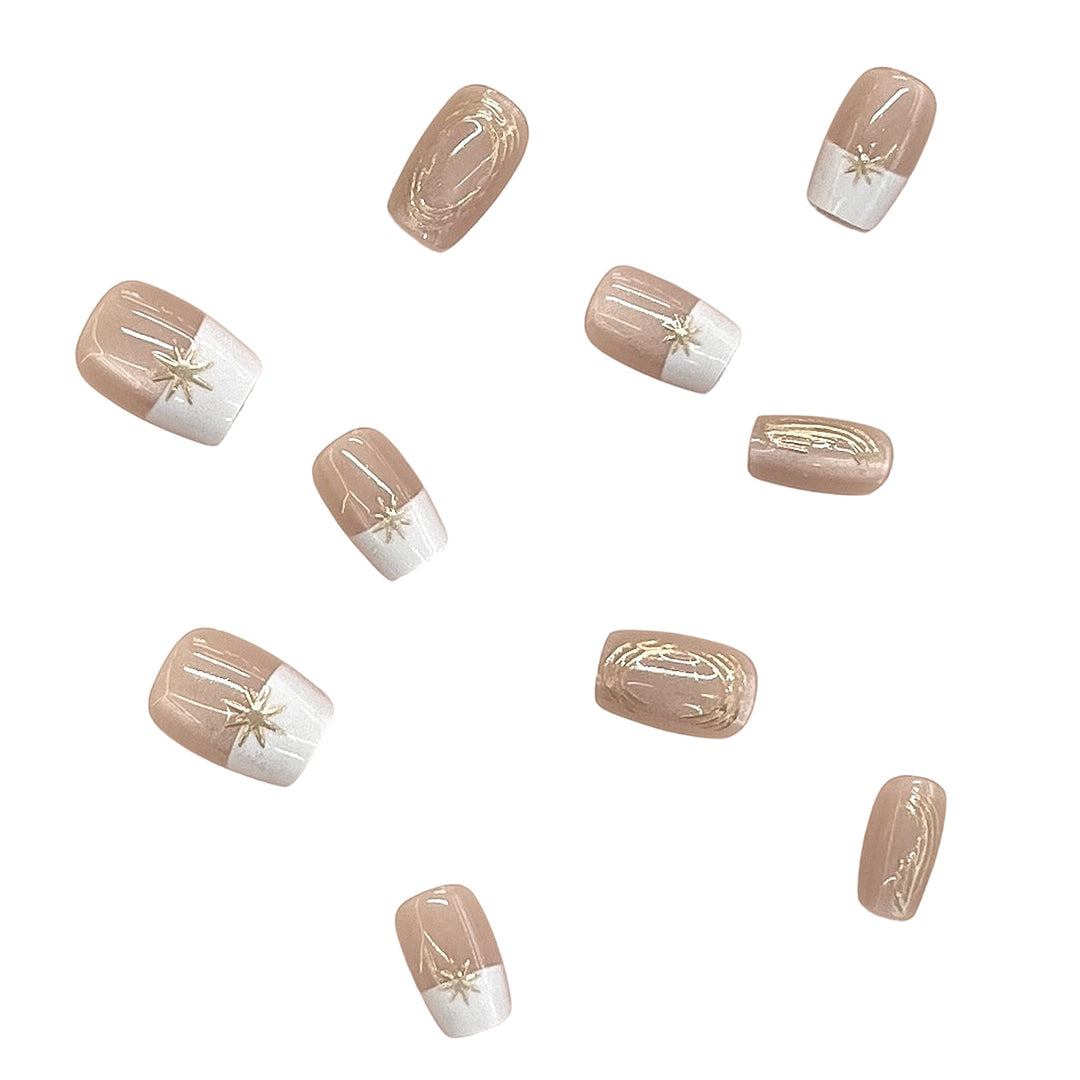 Elegant Press-On Nail Set Kalsten