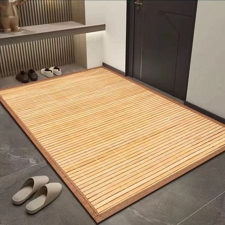 Bamboo Textured Floor Mat