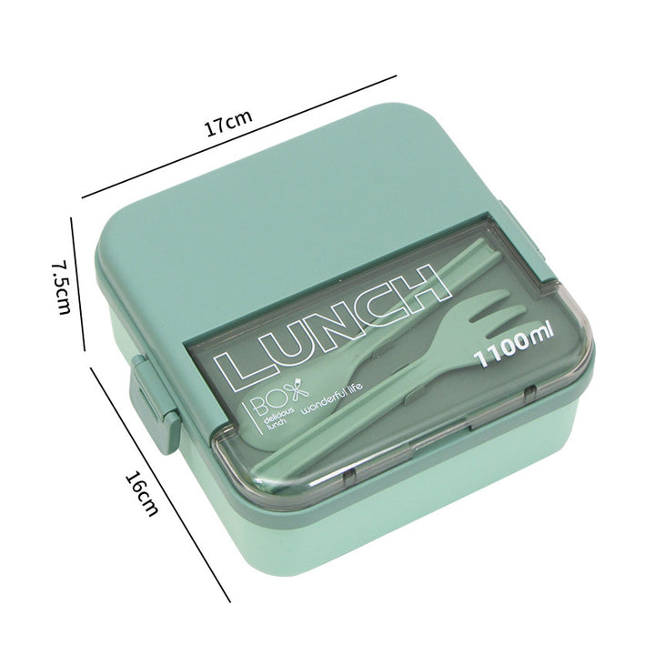 Portable Lunch Box with Cutlery